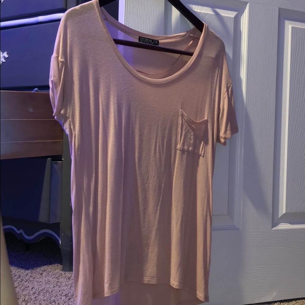 pink cotton on shirt
